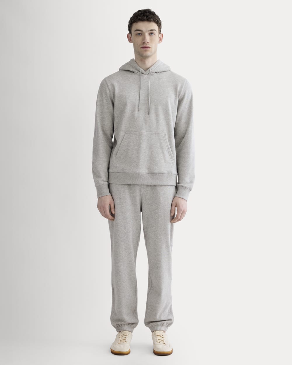 The Off-Duty Terry Hoodie | Heathered Grey - Image 3