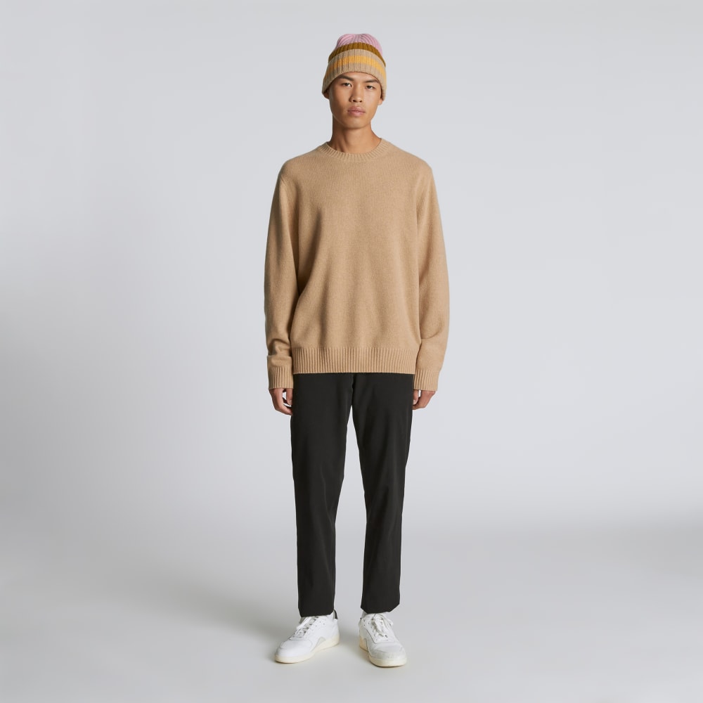 The Cashmere Beanie | Tapenade Multi Stripe - Image 6