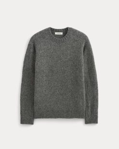 Alternative view of The Cloud Crewneck Sweater | Heather Charcoal