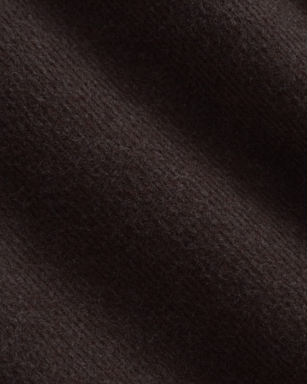 Heavyweight Waffle Twill Overshirt | Heather Earth Brown - Image 6