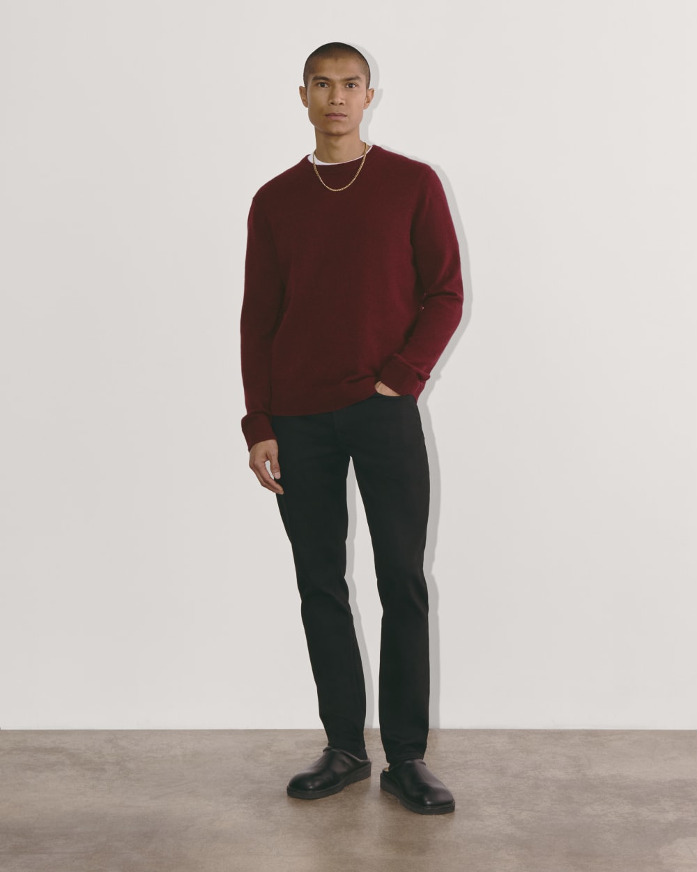 The Cashmere Crew | Heather Wine - Image 3