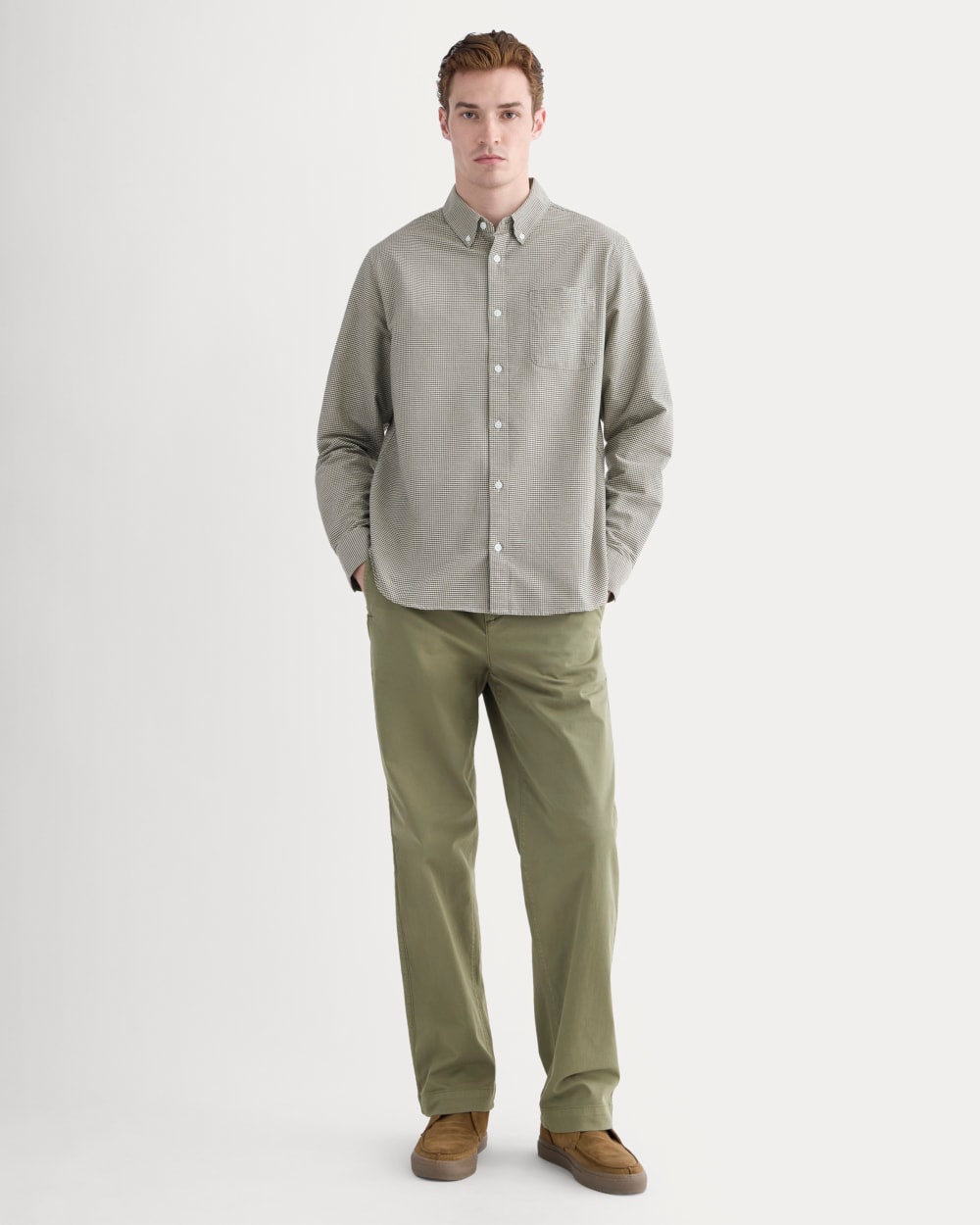 The Classic Oxford Shirt | Forest Night Gingham | Standard - Image 3