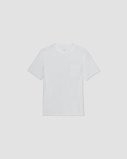 Alternative view of The Organic Cotton Pocket Tee | White