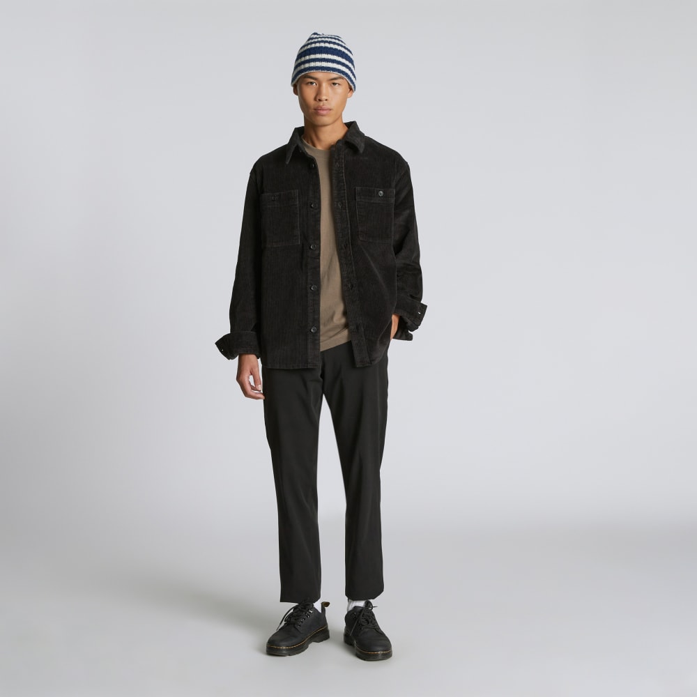 The Cashmere Beanie | Bright Navy / Bone - Image 6