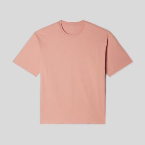 Alternative view of The Premium-Weight Relaxed Crew | Uniform | Light Rose