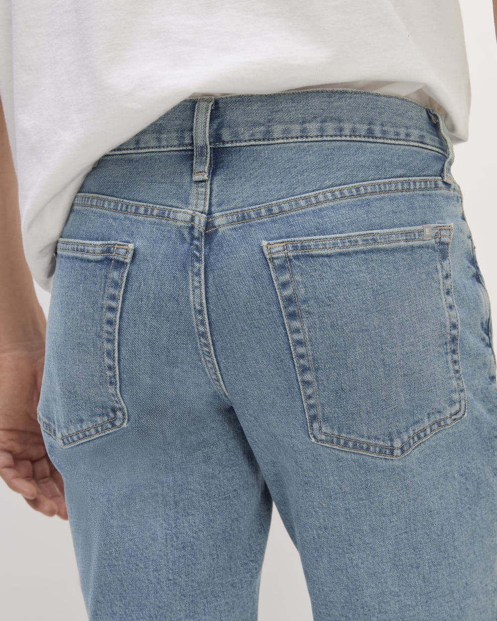 The Organic Cotton Slim-Fit Jean | Faded Sky Blue - Image 5