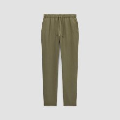 Alternative view of The Linen Easy Pant | Kalamata