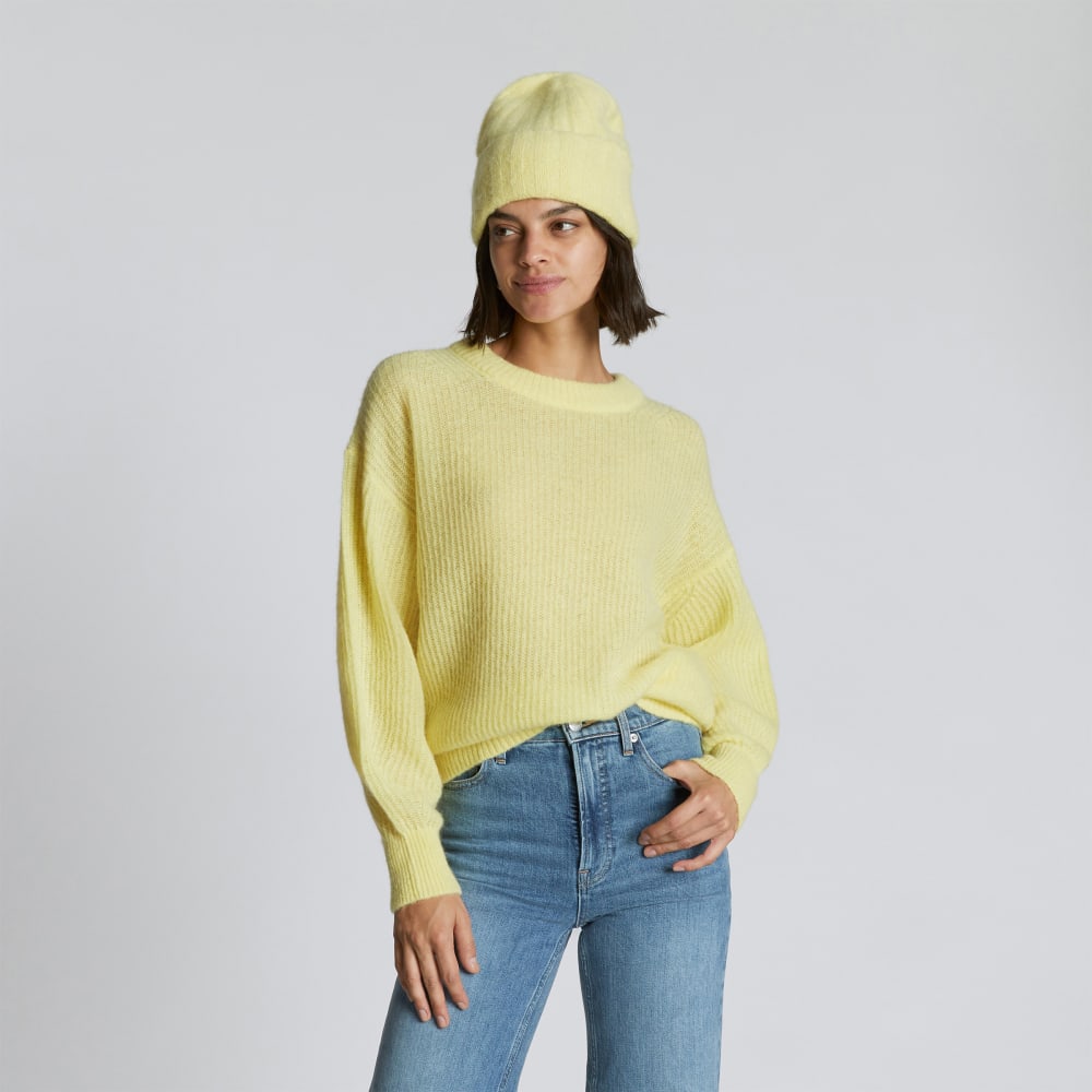 The Alpaca Beanie | Lemon - Image 3
