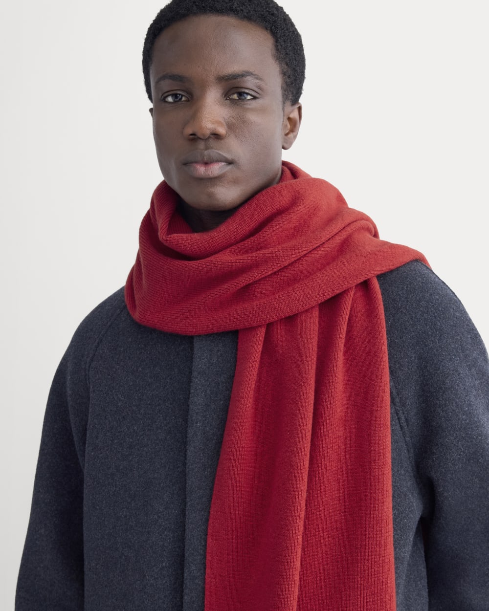 The Cabin Scarf | Berry Red - Image 3