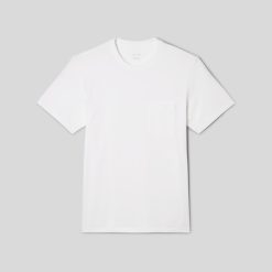 Alternative view of The Premium-Weight Pocket Tee | Uniform | White