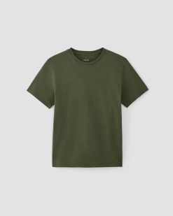 Alternative view of The Premium-Weight Crew | Uniform | Deep Moss Green