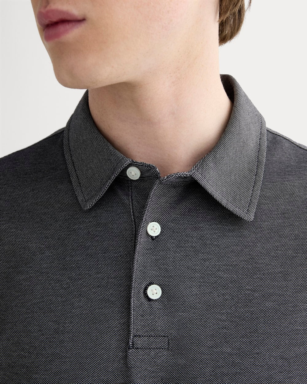 The Startup Polo | Black Chambray - Image 4