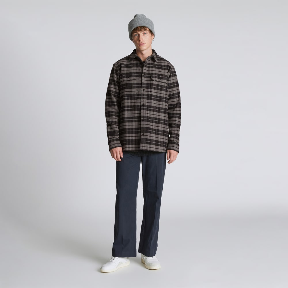 The Heavyweight Overshirt | Uniform | Pewter Plaid - Image 4