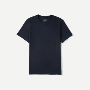 Alternative view of The Premium-Weight Crew | Uniform | Deep Navy