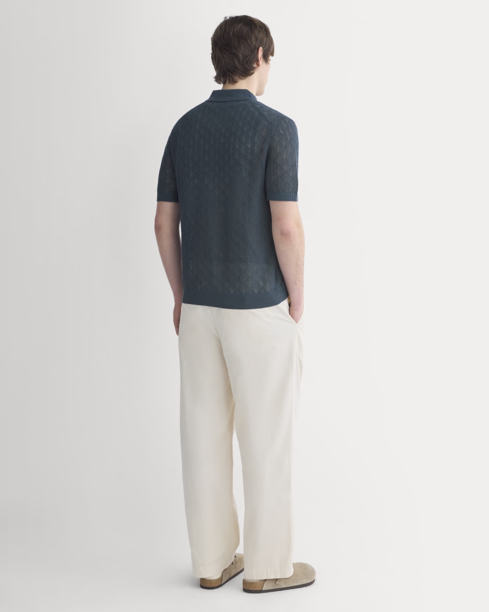 Open-Knit Resort Shirt | Midnight Navy - Image 5