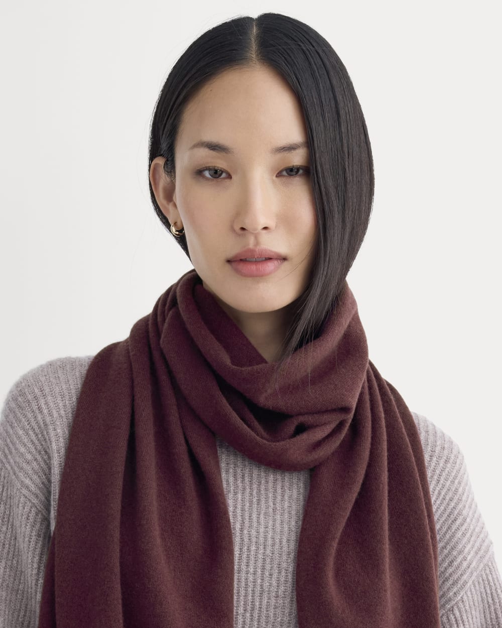 The Cashmere Scarf | Wine - Image 3