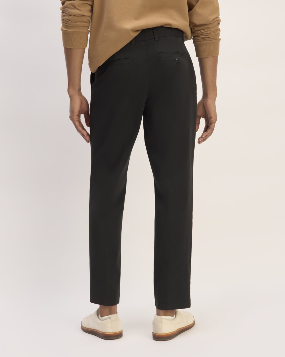 The Pleated Air Chino | Black - Image 6