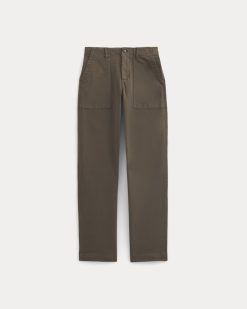 Alternative view of The Canvas Relaxed Pant | Earth Brown