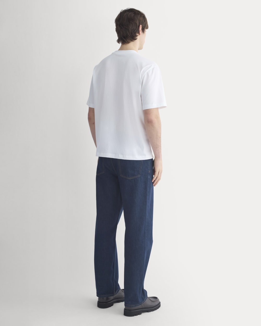 Archive Relaxed-Fit Cotton Crew | White - Image 8