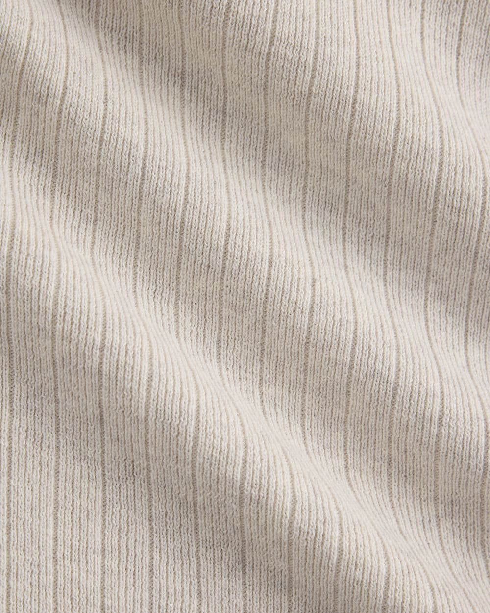 Textured Knit Tee | Heathered Oat - Image 6