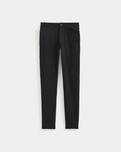 Alternative view of The Athletic 4-Way Stretch Organic Jean | Uniform | Black
