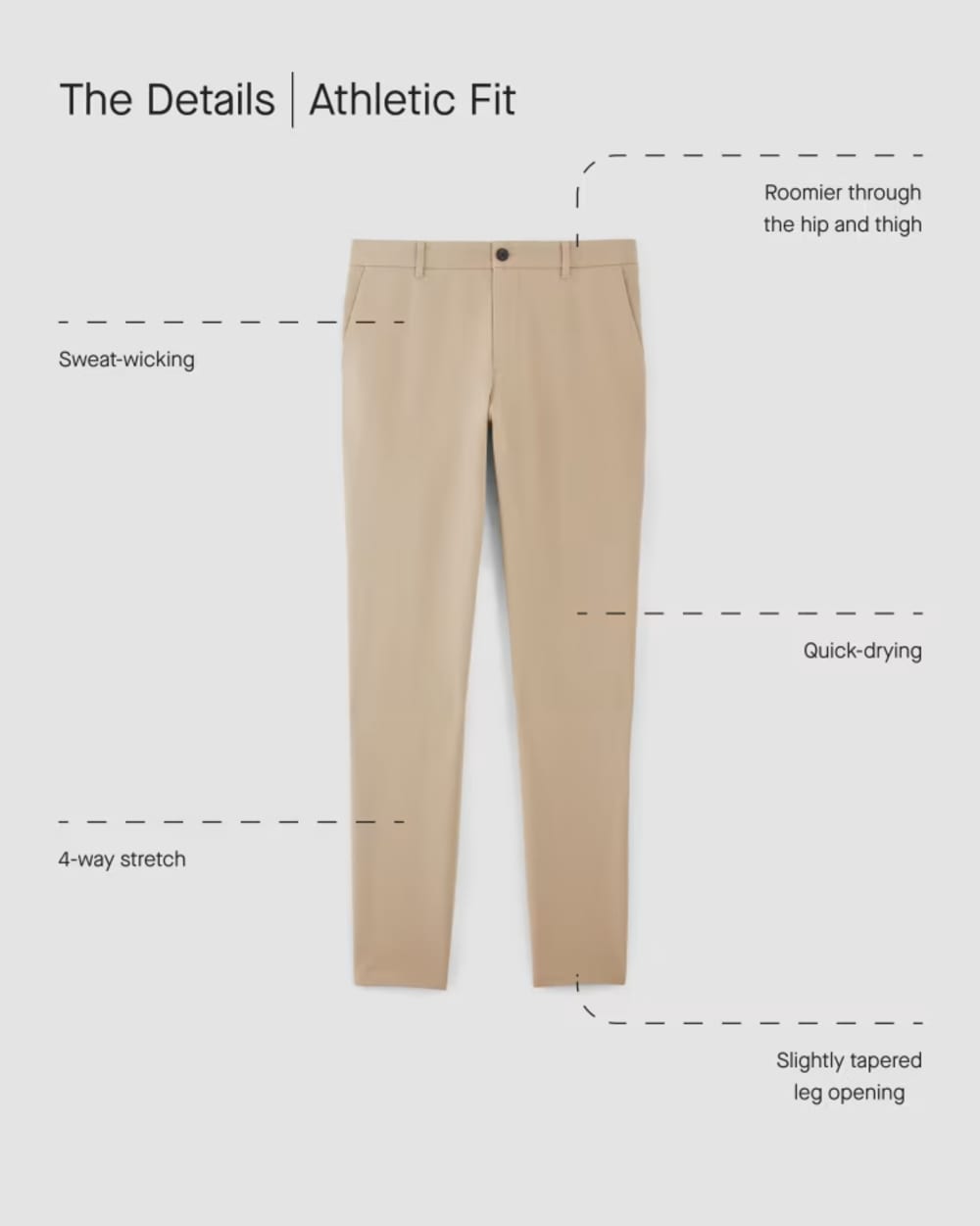 The Performance Chino | Uniform | Kalamata | Athletic - Image 4