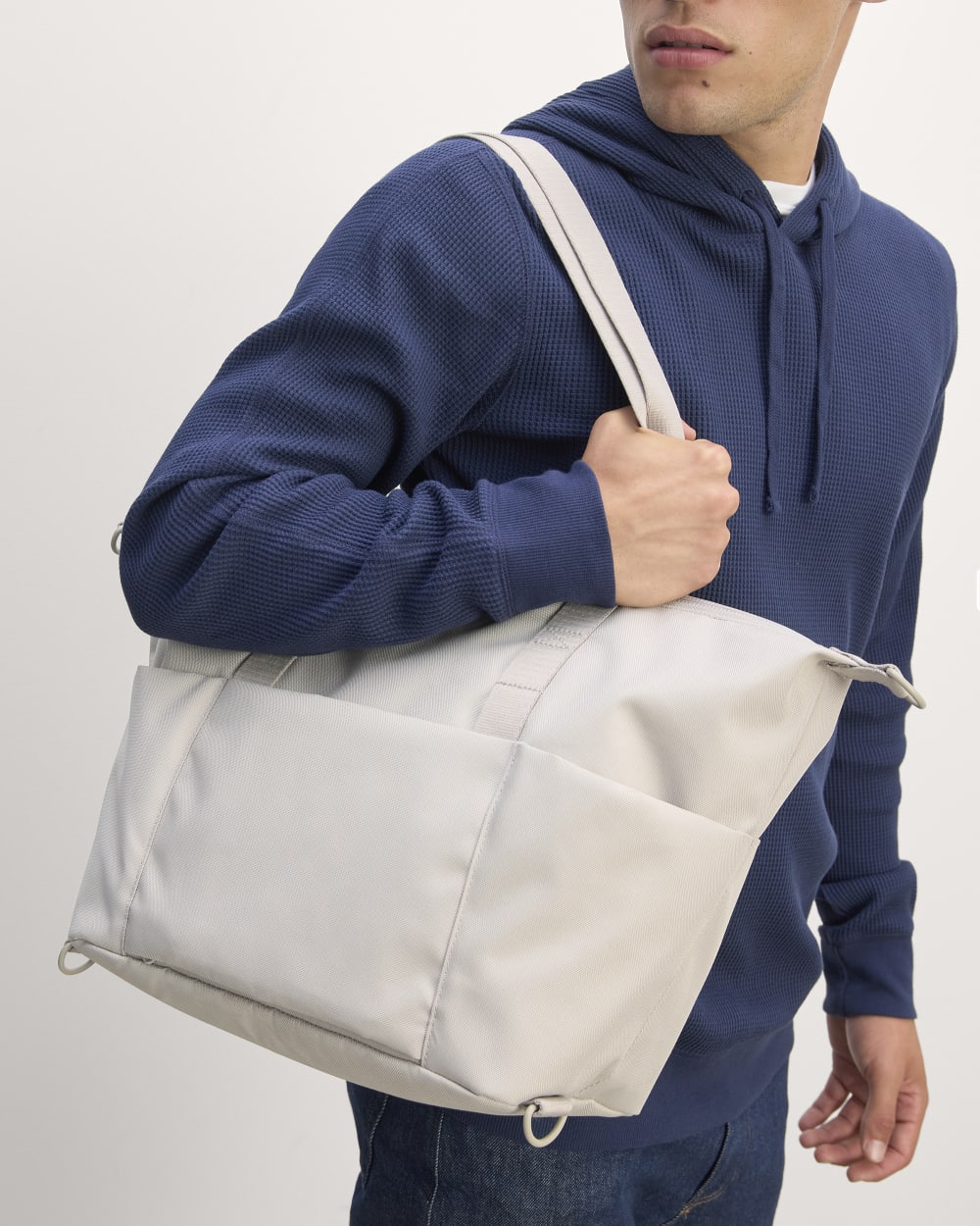 The ReNew Transit 3-Way Tote | Warm Quartz - Image 5