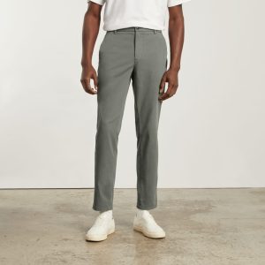 Alternative view of The Performance Chino | Uniform | Pewter Green | Slim