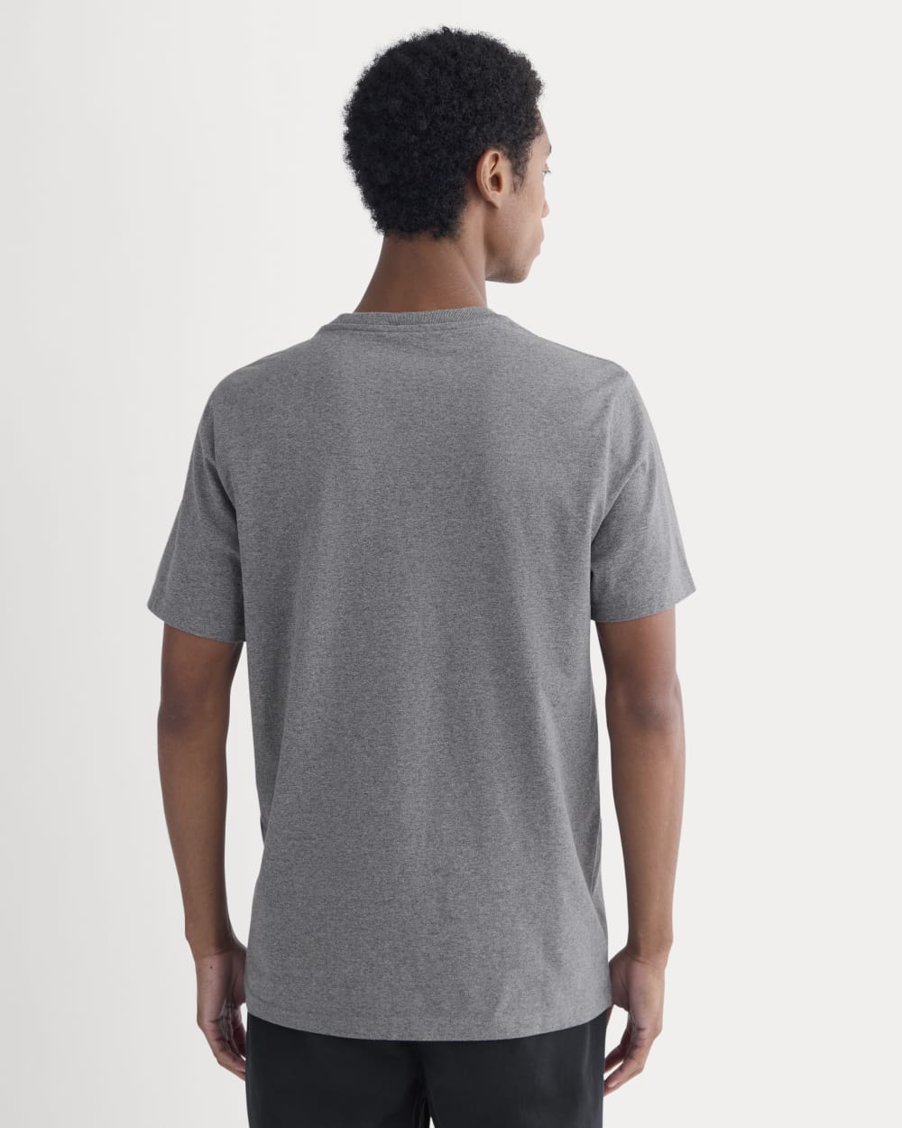 Midweight Tee | Heathered Mid-Grey - Image 4