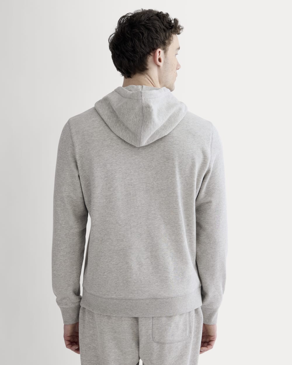 The Off-Duty Terry Hoodie | Heathered Grey - Image 5