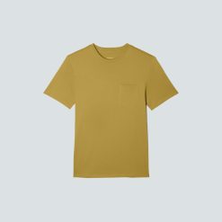 Alternative view of The Organic Cotton Pocket Tee | Golden Palm