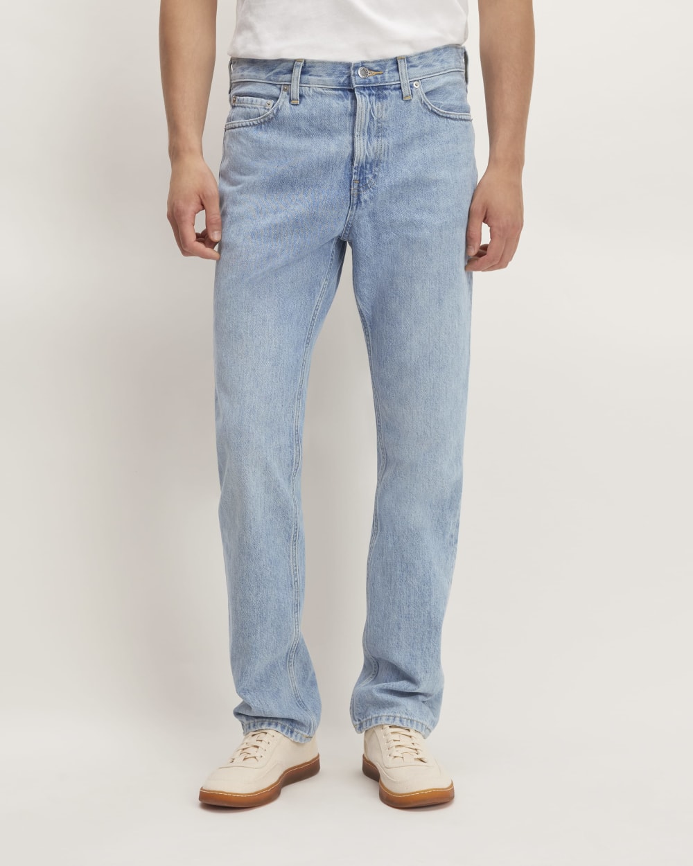 The Authentic Straight Jean | Sun Faded Blue - Image 3
